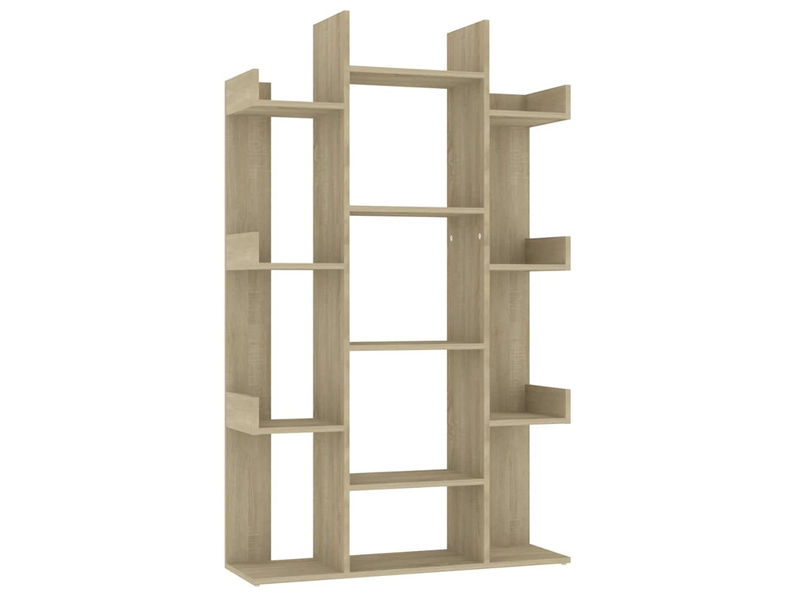Book Cabinet, Book Cabinets Vidaxl Marrom Madeira Processada (n/a)
