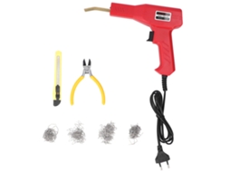 Máquina de solda plástica portátil de 50 W, grampeador a quente, pistola de solda, kit de reparo de para-choques de carro, plugue UE 220 V