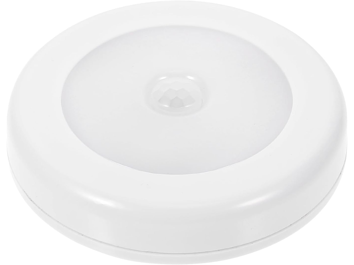 Luz Noturna Com Detecção Humana Sosoport 4,5v 1w 6 Leds, Branca, 35
