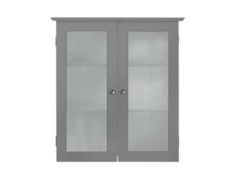 Armários de Casa de Banho TEAMSON HOME (Madeira - Cinzento - 63,3 cm)