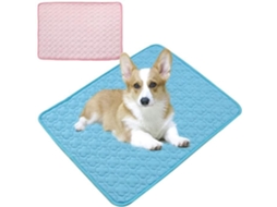 Conjunto de 2 Tapetes Refrescantes, para Cães e Gatos, 50x40 Cm, Multicolorido AQUAFORGE