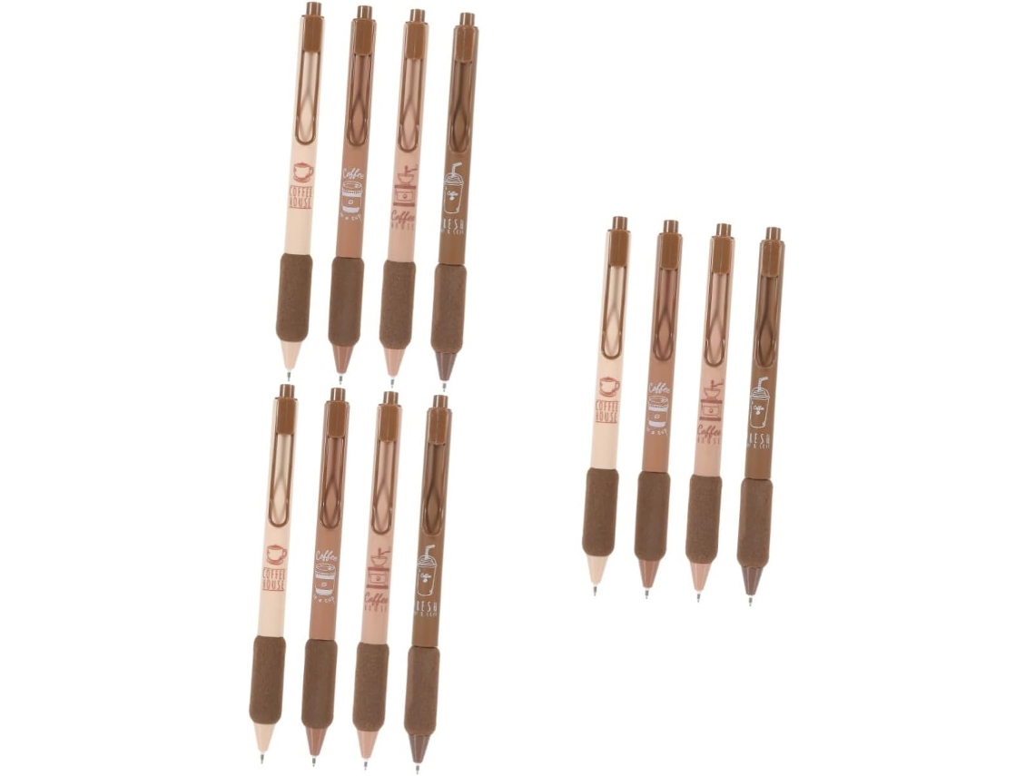 Osaladi Conjunto De 3 Canetas Com Botão Pressão, Rollerball Elegantes