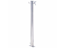 Vidaxl Coluna De Água Para Jardim Em Aço Inoxidável Redonda 60 Cm