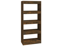 Book Cabinet, Book Cabinets Vidaxl Marrom Madeira Processada (n/a)