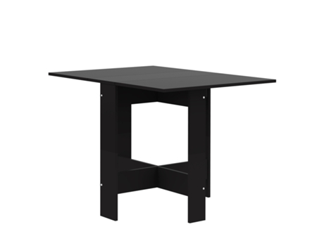 Mesa de Refeição SYMBIOSIS (Painéis de Partículas - Preto - 103 x 76 x 73.4 cm)