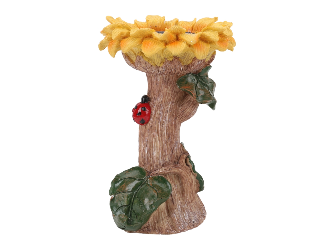 Bebedouro de Resina para Pássaros com Capacidade para Jardim