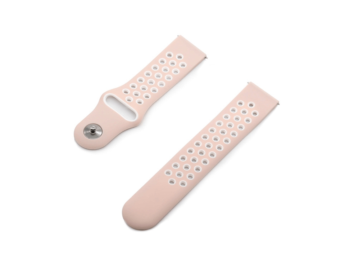Bracelete Desportiva para Amazfit Pace Rosa Branco Worten.pt