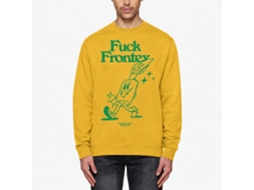 Rockinstone F*** Frontex Sweatshirtdouble-sided Print Unique Designer Style