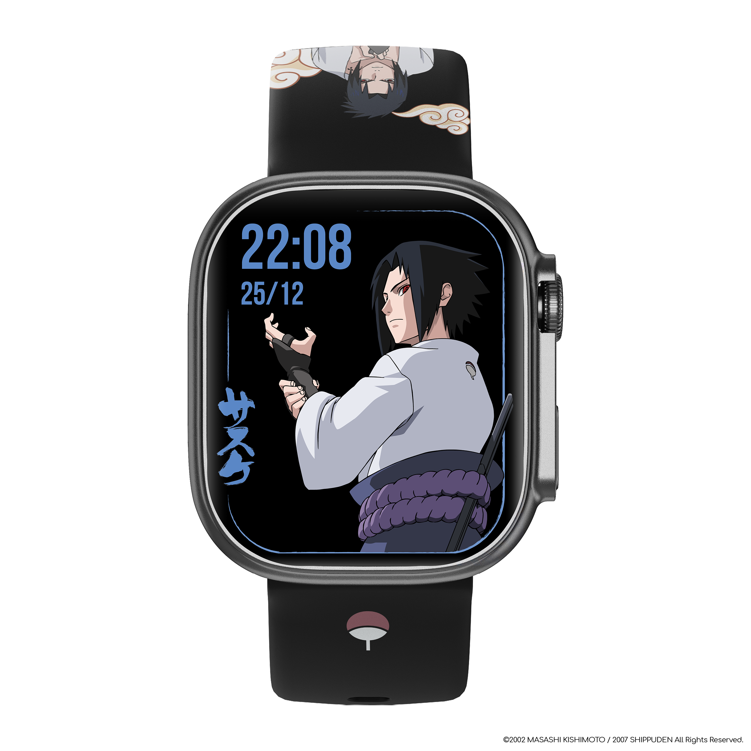 Abyx Fit Touch 5 Naruto Edition – Modelo Exclusivo De Smartwatch Sasuke