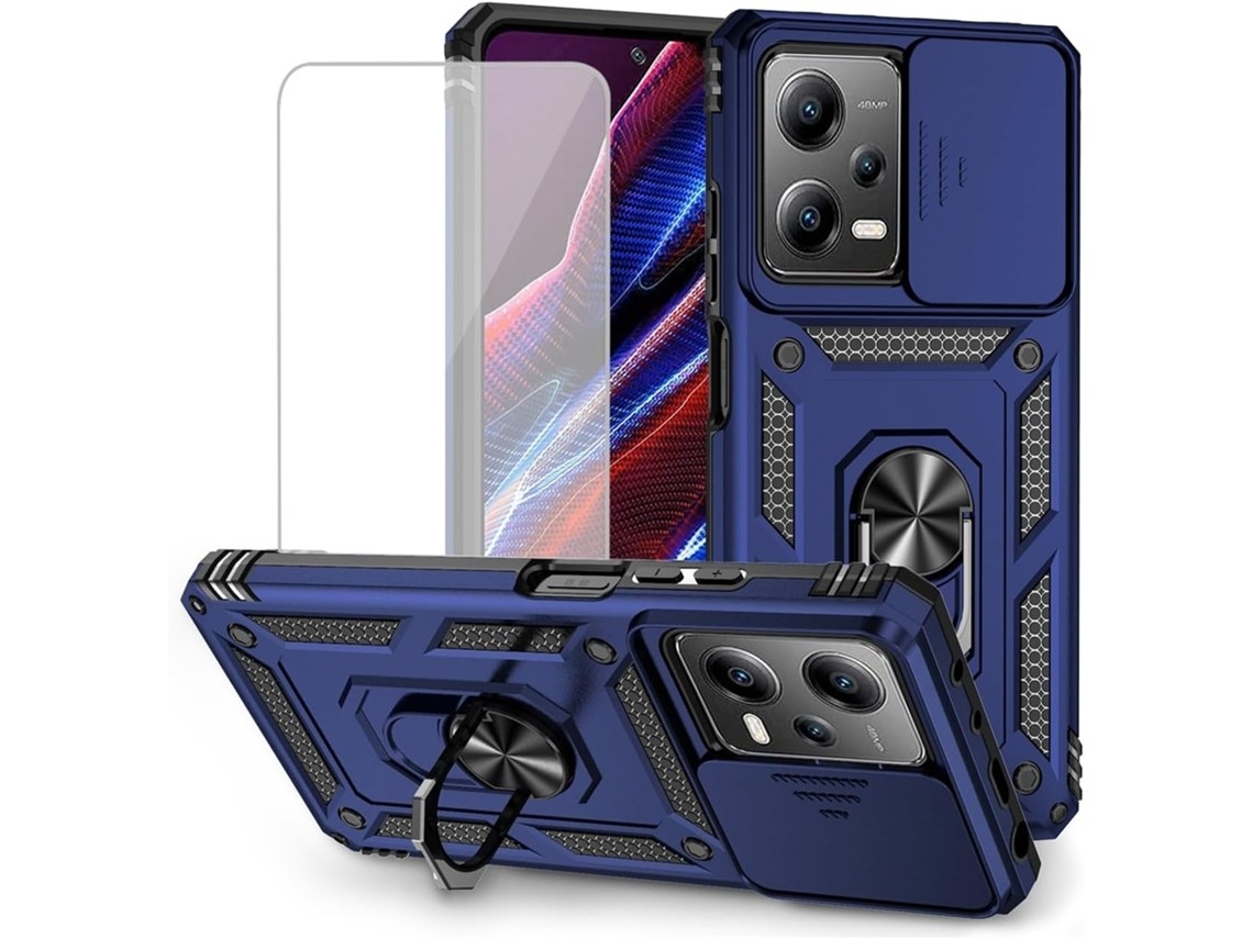 Zsanfs Capa Vidro Temperado Para Redmi Note 12, Cor Azul