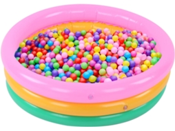 Piscina Inflável Macia para Crianças, Piscina Redonda e Colorida Bebês Crianças Pequenas Adoráveis CHABERLU