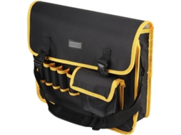 Bolsa Espaçosa Para Ferramentas De Eletricista Com Zíper Acesso Rápido, Ideal Para Profissionais Da Área Elétrica