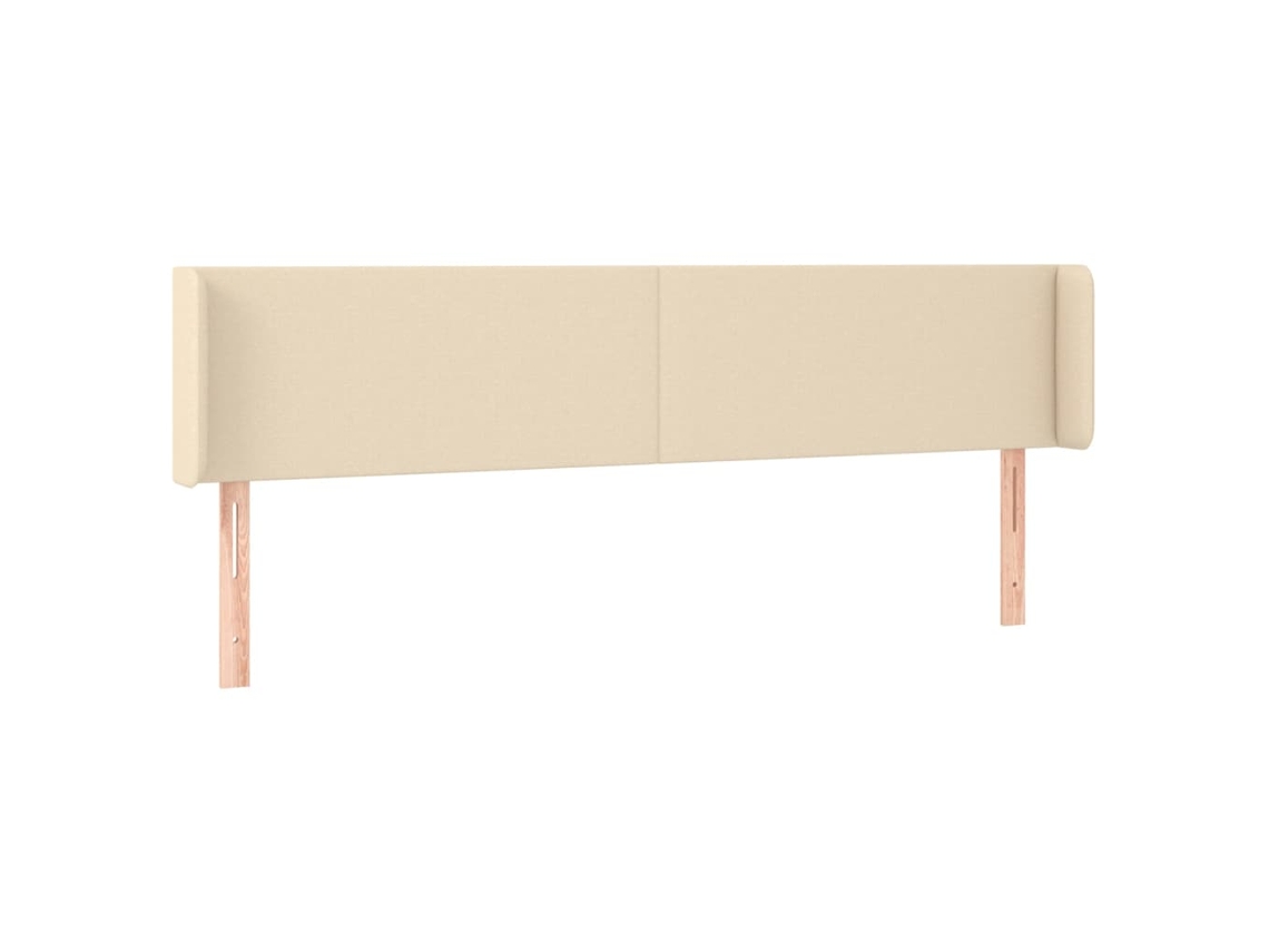 Headboard, Headboards Vidaxl Creme Tecido (183 X 16 X 78/88 Cm)