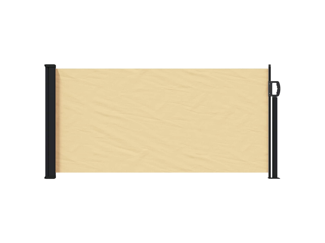 Conjunto 1 Toldo Retrátil Vidaxl Castanho Poliéster (500 X 100 Cm)