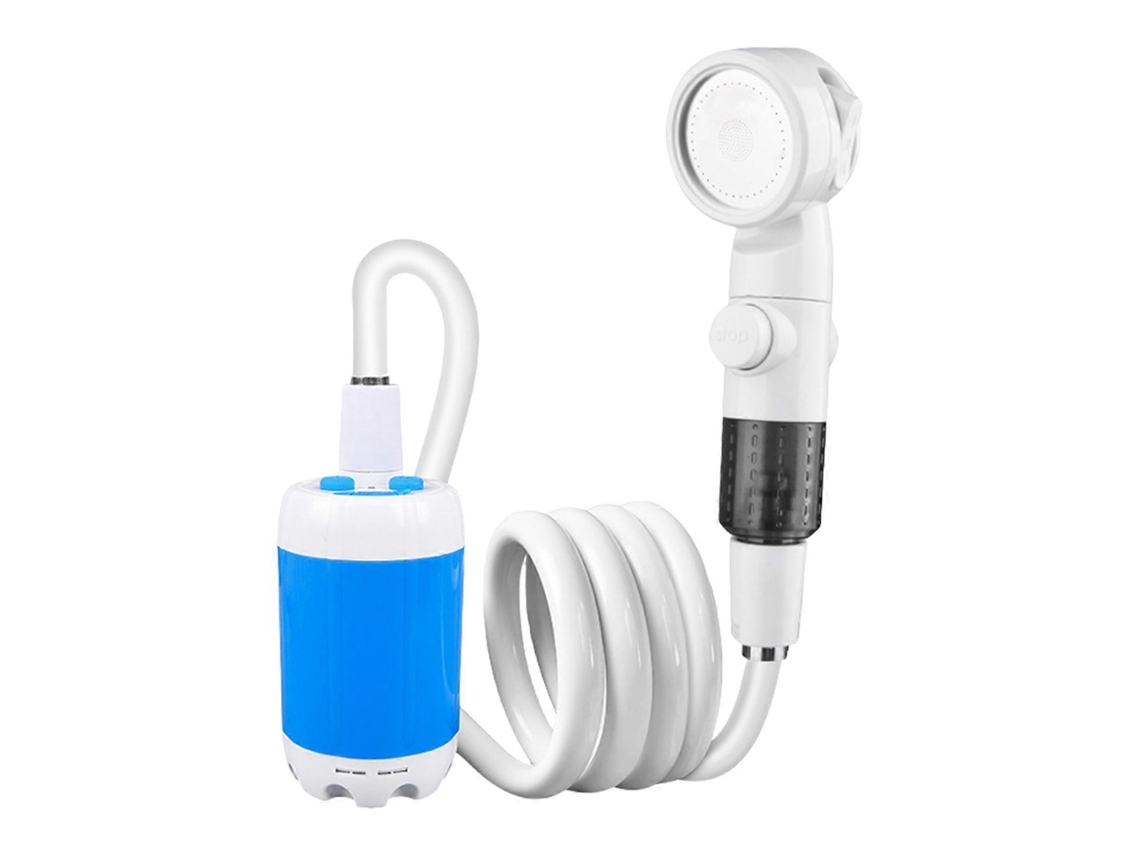 Chuveiro De Acampamento Com Vazão Ajustável E Bateria De 4000 Mah Para Caminhadas E Outras Atividades Ao Ar Livre. PENGDSJE
