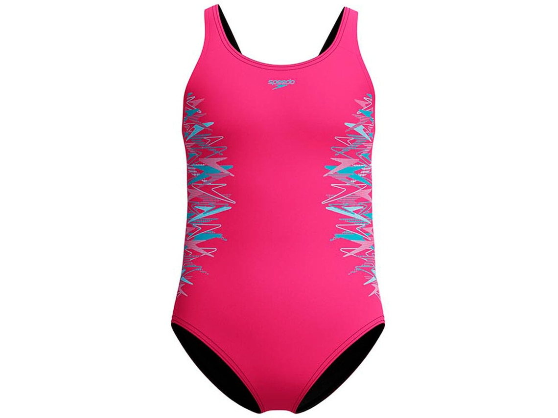Bañador Natación Niña Speedo Placement Muscleback