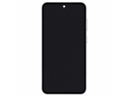 Ecrã para Galaxy S23 Fe Painel Lcd com Toque e Chassi Pré montados CLAPPIO