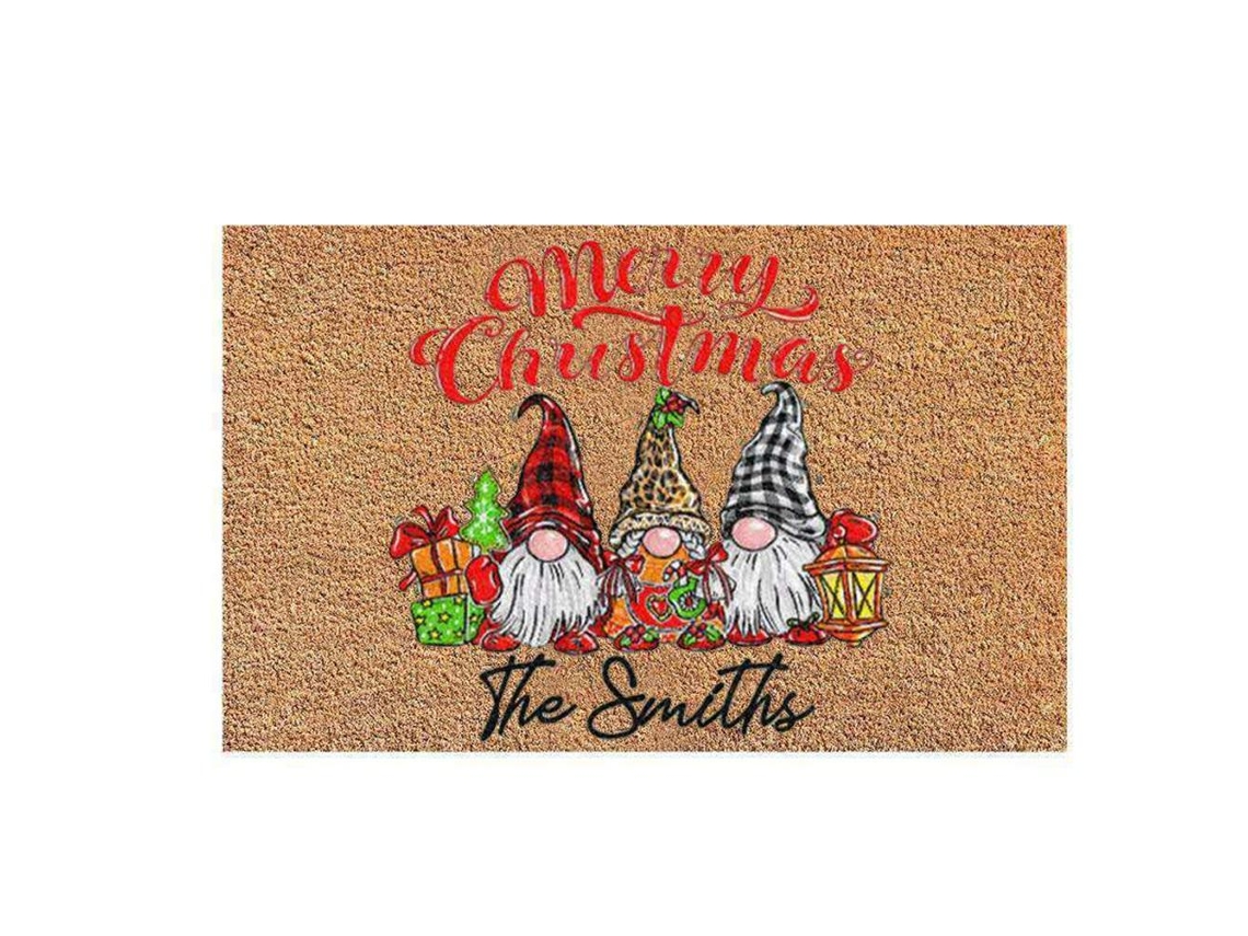 Tapete de Entrada Natal Antiderrapante 40x60cm S/MARCA