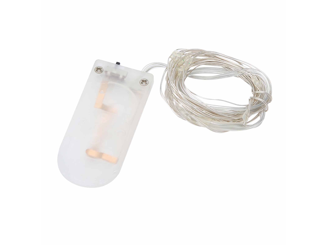 Luzes de Corda Led de Cobre 2m Ip65 Impermeável Decoração Jardim