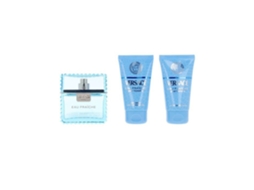 Coffret de Perfume VERSACE Man Eau Fraîche Eau de Toilette 50 ML + SG 50 ML + A/S BALM 50 ML