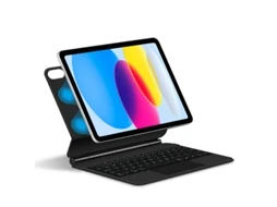 Teclado Magic Keyboard Para Ipad De 10ª E 11ª Geração , Suporte Flutuante Easy Set, Trackpad Multi Touch De Precisão, Preto Viewleaf (10,9 Polegadas)