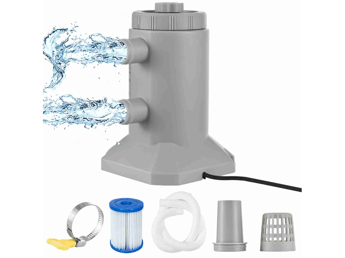 Bomba Filtro Piscina Silenciosa 75w 2000l/h Proteção Sobreaquecimento