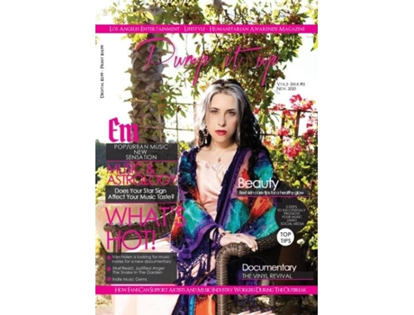 Livro Pump It Up Magazine With Em - Pop/urban Music Sensation - Vol. 5- Issue 11 De Anissa Boudjaoui (inglês)