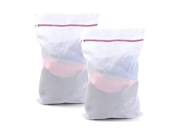 Rede para Lavanderia para Máquina de Lavar Grande 90x90 cm, 2 Peças, Sacos com Zíper para Cortinas, Casacos, Moletons, Roupas de Cama e Travesseiros