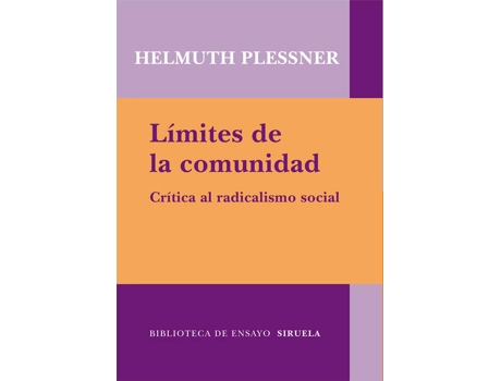 Livro Los Límites De La Comunidad de Helmuth Plessner (Espanhol)
