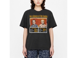 Rockinstone Silence Of The Lambs Movie Silence Hannibal Vs Bill Solid Smoke Adult T-shirt Size:s
