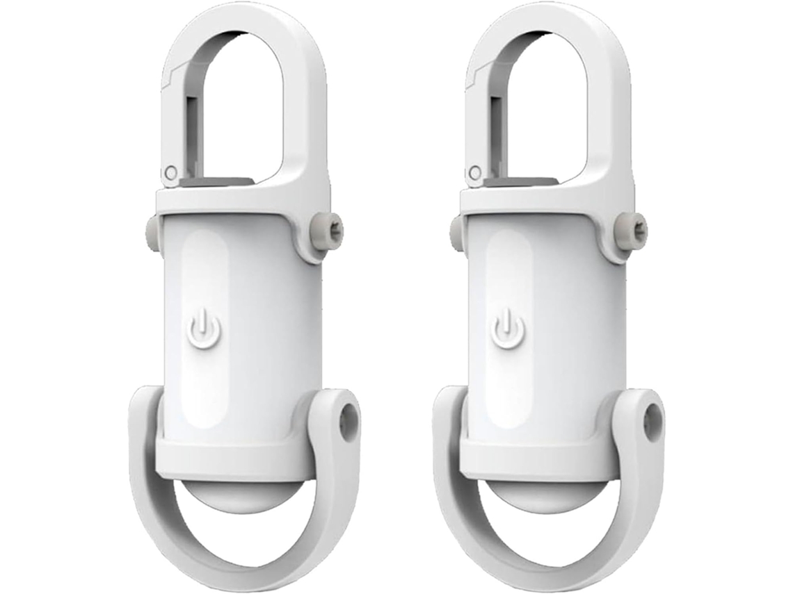 2x Mini Lanterna, Versão Atualizada De 2025, Lanterna, Power Bank E Chaveiro, Mini Lanterna Chaveiro
