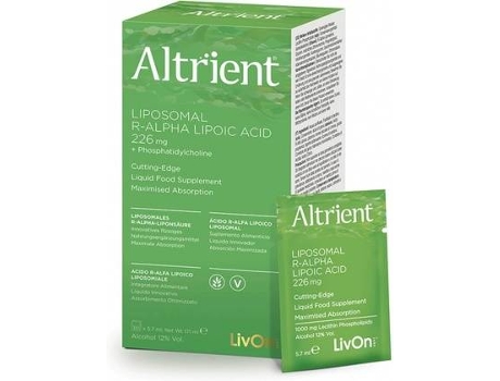 Chá ALTRIENT/RESULTS RNA/NEUTRIENT Altrient R- - Liposomal Ácido Alfa Lipoico (30 carteiras)