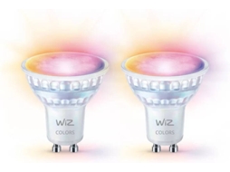 Lâmpada GU10 Signify WIZ 50 W PAR16 RGB x2