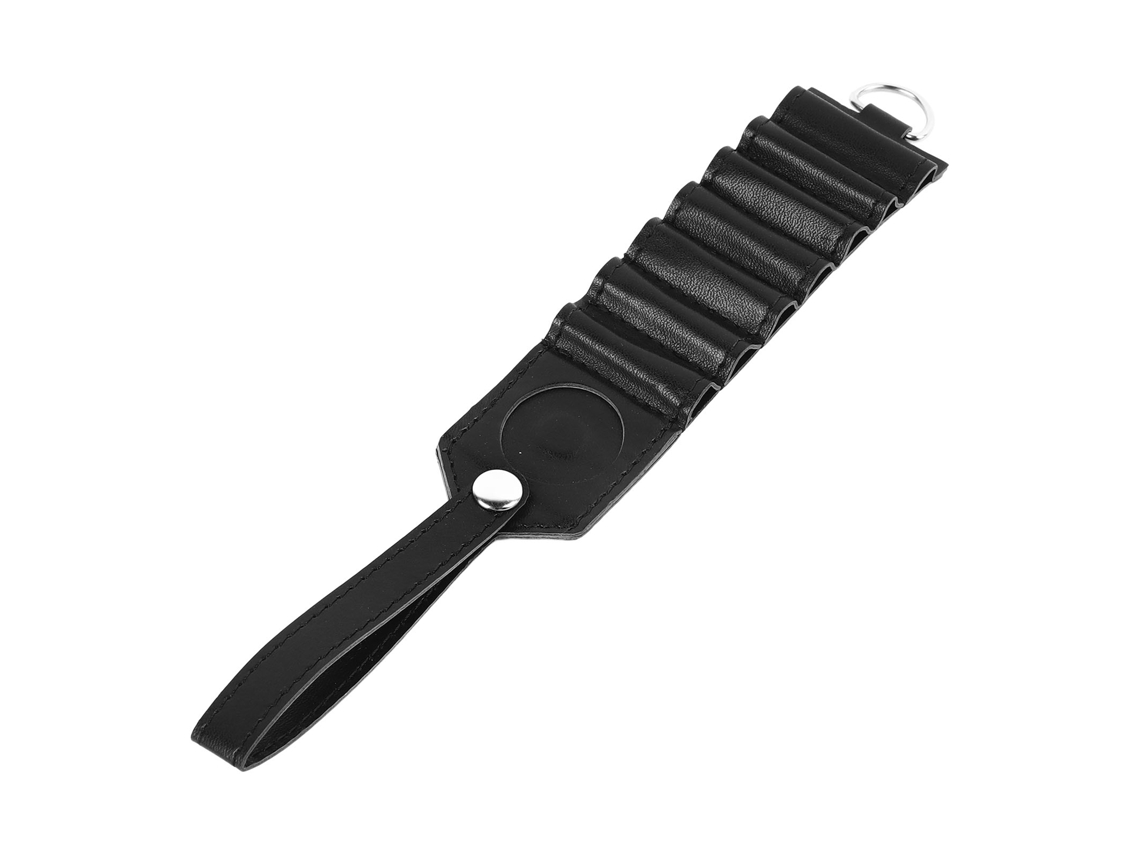 Suporte para tee de golfe com 7 buracos couro Pu portátil armazenamento bolsa porta tee S/MARCA