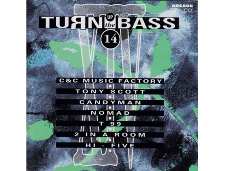 Cd Turn Up The Bass Volume 14 Arcade