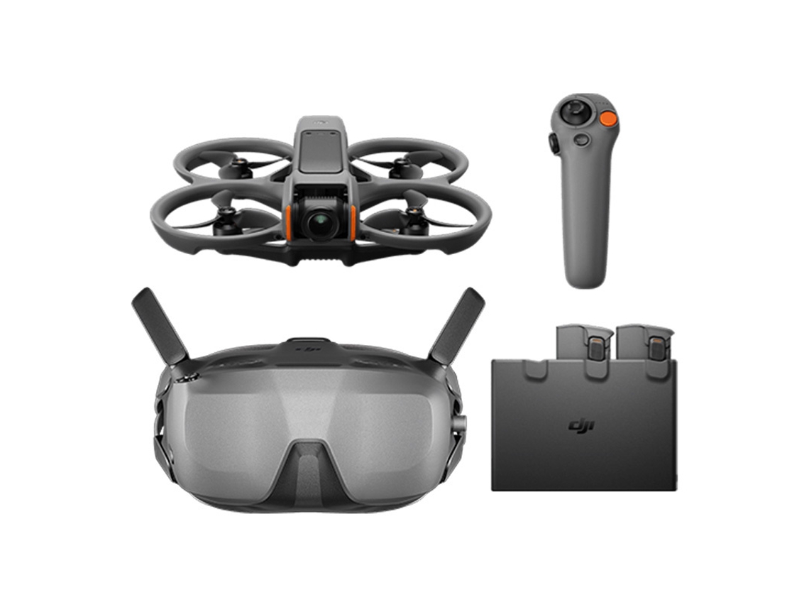 Dji Avata 2 Fly Smart Combo Drone Para Drones Dji Com 3 Baterias Inclusas