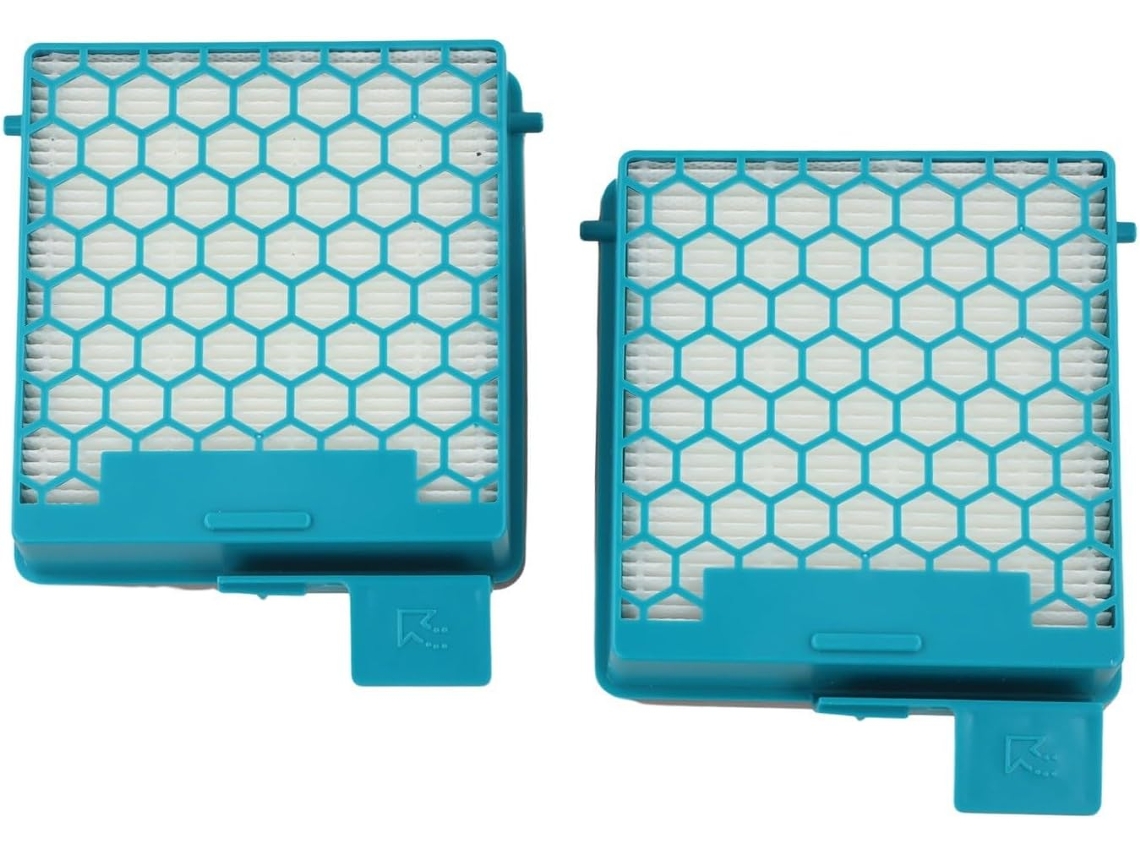 2 Filtros Hepa Airclean Sf-hy 60 Para A Série Miele Boost Cx1, Com