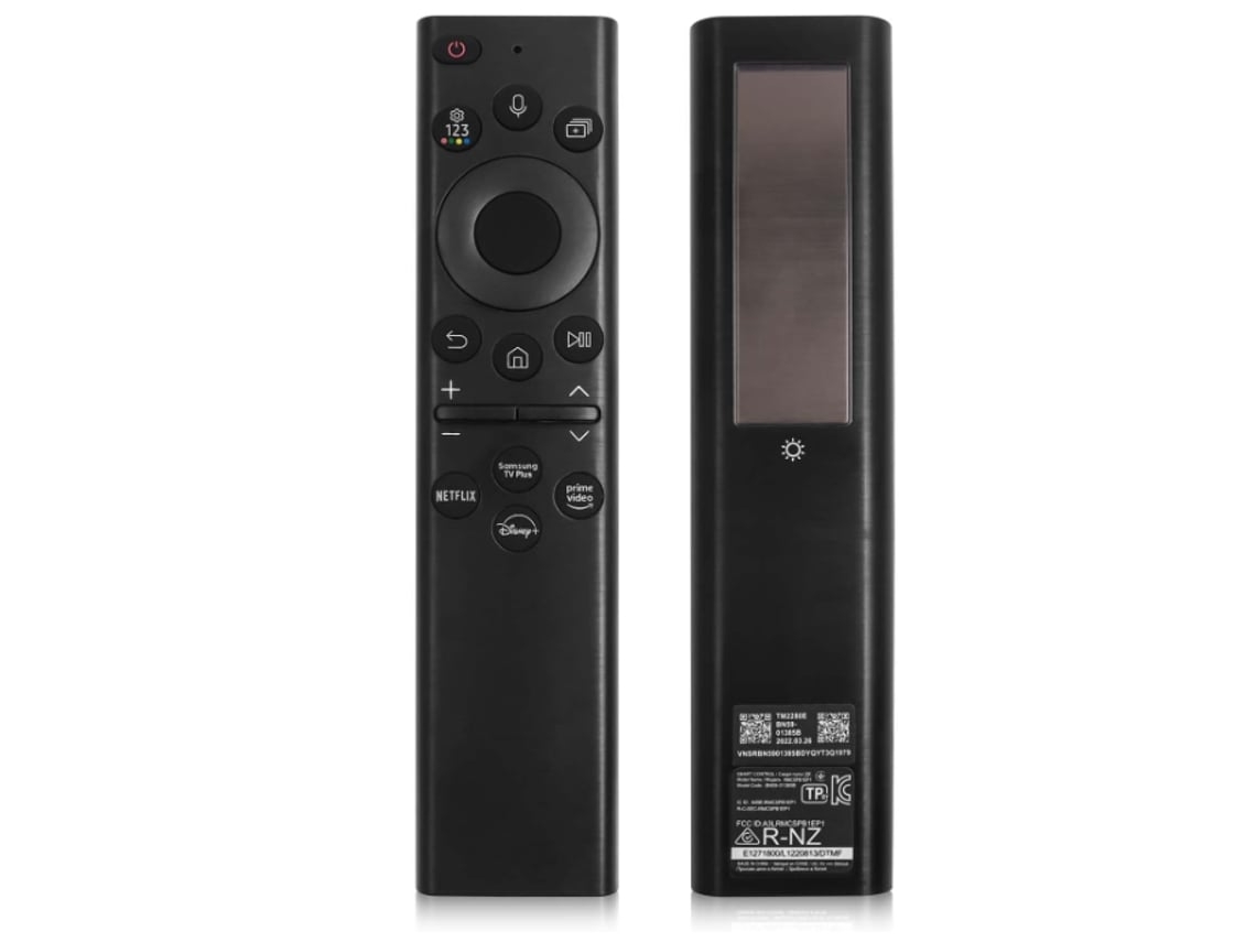 Comando À Distância Por Voz Para Smart Tv Samsung 8k Uhd Neo Qled, Modelos The Frame E Crystal Uhd (2021-2023).