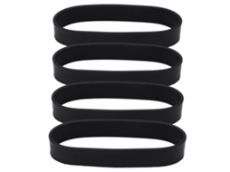 Laxiscreed Oreck Xl Aspirador Vertical Com Fitas De Borracha - Jogo De 4 Peças De Reposição