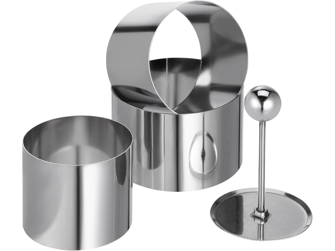 Conjunto de 3 peças de hemorroidas em aço inoxidável para resfriados.