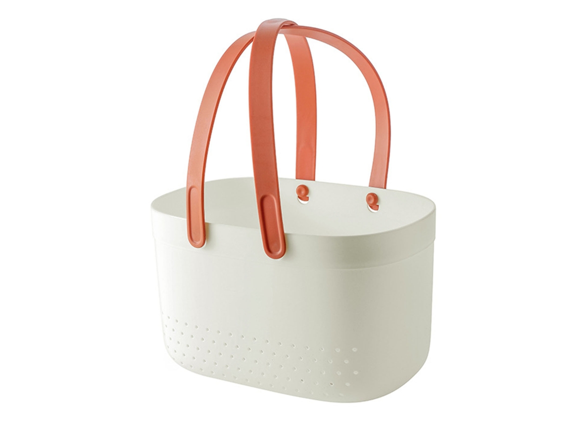 Bolsa de Maquiagem Transparente com Zíper Cinza S/MARCA