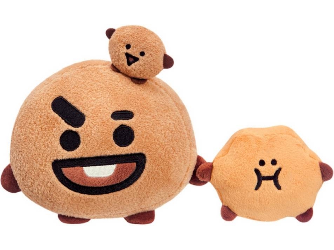 Peluche BT21 Shooky Castanho (12cm)