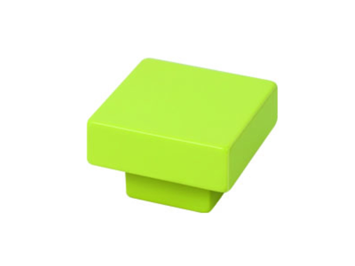 Puxador para Móveis em Abs 30x30 Mm de Diâmetro Pintado na Cor Pistache Pacote de 36 Peças HARDWAREXCHANGE