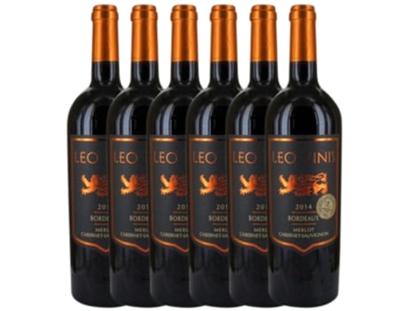 Vinho LES CAVES FLEURY Les Caves Fleury Leo Vinis Bordeaux Crianza (0.75 L - 6 unidades)
