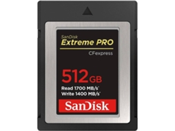 Cartão de Memória Micro SDXC SANDISK Extreme Pro (512 GB - 1700 MB/s)