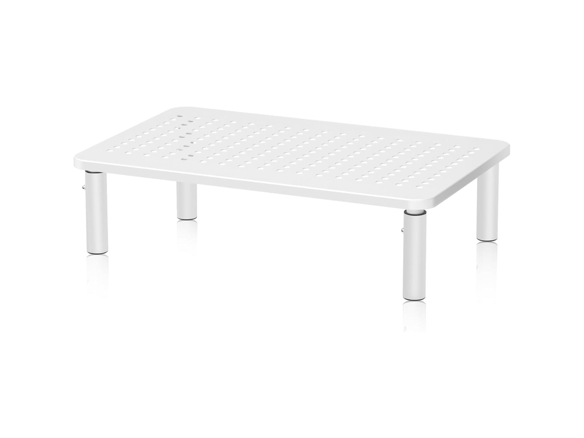 Lurelia Suporte Para Monitor Ajustável, Antiderrapante, Com Ventilação, Em Metal, Em Preto