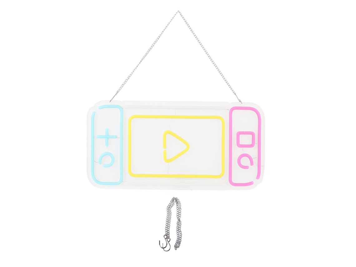 Sinal De Neon Led Ajustável Para Parede Usb