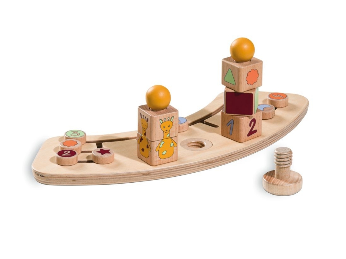 Classificador de formas de madeira girafa para ALPHA HAUCK PLAY SORTING