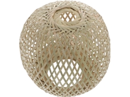 Vaso Suspenso de Bambu Trançado em Estilo Rústico, Material Sintético, Acabamento Delicado, Fácil de Decorar. SFUSHOS