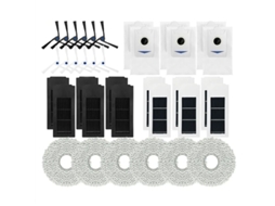 Para aspirador de pó robô Deebot X2/X2 Omni/X2 Pro, escova lateral, filtro HEPA, saco de pó, panos de limpeza, acessórios Slowmoose